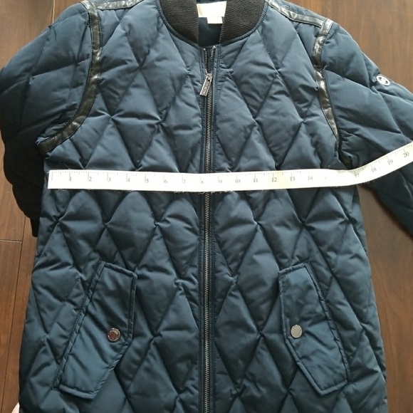 𝅺NEW! MICHAEL KORS Diamond Quilted Bomber Jacket Coat. - Picture 8 of 8